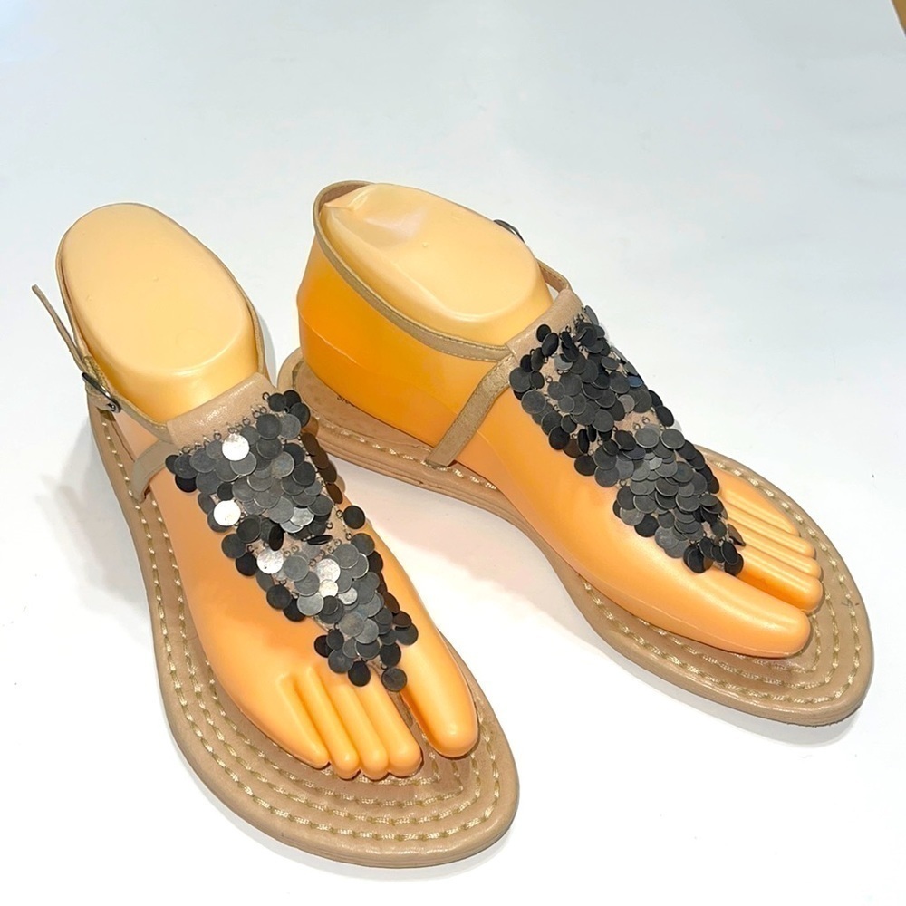 Sigerson Morrison Belle Cream Sandals